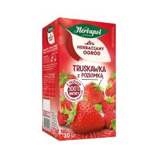 Herbata owocowa Herbapol Herbaciany Ogród truskawka z poziomką 20 torebek