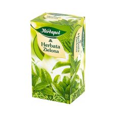 Herbata Zielona HERBAPOL w torebkach (20 sztuk x 2g)