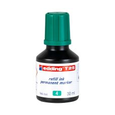 Tusz do uzupełniania markerów permanentnych Edding e-T25 zielony 25 ml