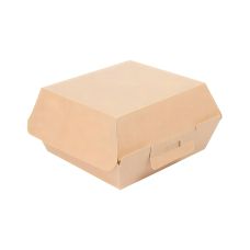 Pudełko na burgera termiczne kartonowe rozmiar S 13 x 12,5 x 6,2 cm 50 sztuk