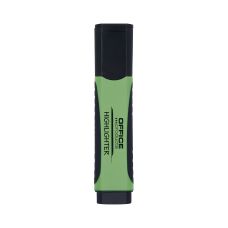 Zakreślacz OFFICE PRODUCTS z gumowym uchwytem 2-5 mm zielony