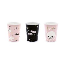 Kubeczki papierowe Boo! mix 220ml 6 sztuk