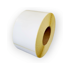 Etykieta Termotransferowa Biała 100x150 mm z Perforacją Akrylową 1000 sztuk