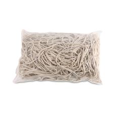 Gumki recepturki OFFICE PRODUCTS średnica 130mm grubość 1,5x3mm 60% kauczuku białe 1000g zgrzewka