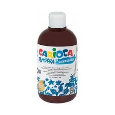 Farba Tempera Brązowa Carioca 500ml