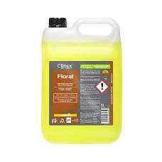 Płyn do mycia podłóg Clinex Floral Citro, zapach cytrynowy, pojemność 5l
