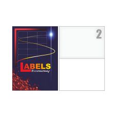 Etykiety samoprzylepne EMEKO 210x148,5mm, 100 arkuszy po 2 etykiety