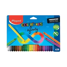 Kredki grafitowe Maped Infinity 24 kolory