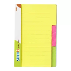 Przekładki samoprzylepne neonowe 100x150mm, 3 kolory, 60 sztuk