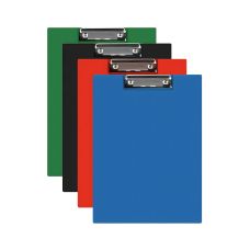 Clipboard z teczką Q-CONNECT A5 PVC mix kolorów