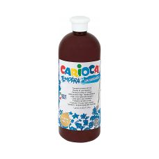 Farba Tempera Carioca 1000ml Brązowa