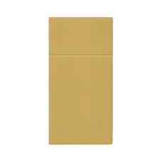 Torebki-serwetki na sztućce Premium Airlaid złote 40 x 40 cm 25 sztuk