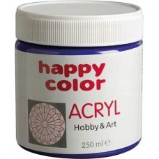 Farba akrylowa Happy Color 250ml kobaltowa HA 7370