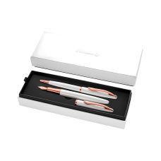Pióro wieczne + długopis Pelikan Jazz Noble Elegant Pearl w etui