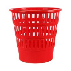 Kosz Na Śmieci Office Products, Ażurowy, 16L, Czerwony