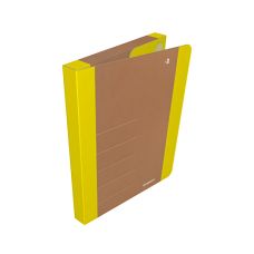 Teczka na rzepy DONAU LIFE A4 3 cm żółta do segregacji dokumentów