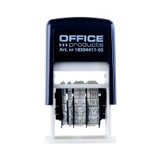 Datownik samotuszujący Office Products z tuszem cyfrowy DD-MM-RRRR czarny 1 sztuka