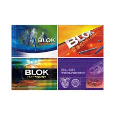 Blok Techniczny A4 10 kartek 170g Kreska