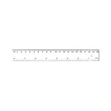 Linijka przezroczysta Tetis 20 cm