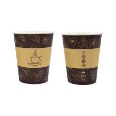 Kubek papierowy dyspersyjny 250 ml średnica 80 mm 50 sztuk do gastronomii