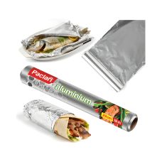 Folia aluminiowa Paclan moletowana gastronomiczna 29cm x 18mb 1 sztuka