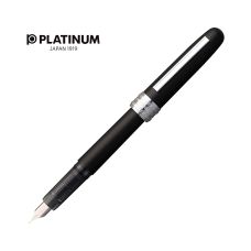 Pióro wieczne Platinum Plaisir Black Mist F czarne matowe
