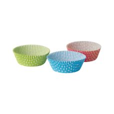 Foremka do pieczenia papierowa z wzorem Dots 5 x 2,5 cm 60 sztuk