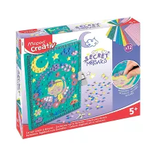 Pamiętnik Sekretny z Mozaikami Creativ Zamykany na Kłódkę