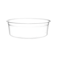 Pojemnik PLA okrągły jednorazowy 250 ml średnica 120 mm 50 sztuk opakowanie