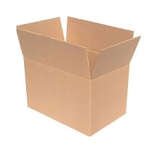Pudło pakowe klapowe OFFICE PRODUCTS 314x244x200mm, szare, karton B