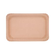 Tacka papierowa kraft brązowa 13 x 20 cm 100 sztuk jednorazowe opakowania cateringowe