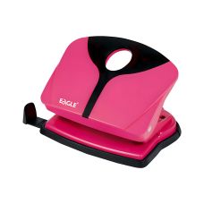 Dziurkacz EAGLE TYP6602 Colortouch, różowy, 16 kartek