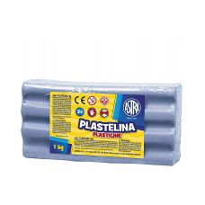 Plastelina szkolna Astra 1 kg błękitna