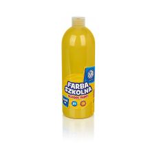 Farba Plakatowa Szkolna 1000ml Żółta ASTRA