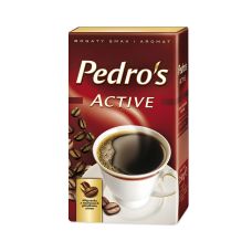Kawa mielona PEDROS Active aromatyczna mieszanka 250g idealna do gastronomii
