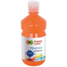 Farba Tempera Premium Pomarańczowa Happy Color 500ml