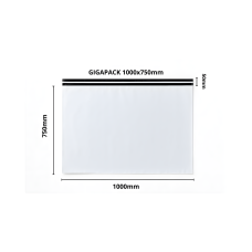 Foliopak kurierski bardzo duży GIGAPACK biały 1000x750+50 mm - opakowanie 50 szt.