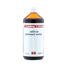 Tusz do uzupełniania markerów permanentnych e-t1000 EDDING czerwony 100 ml