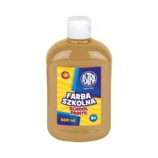 Farba plakatowa szkolna Astra jasnobrązowa 500 ml