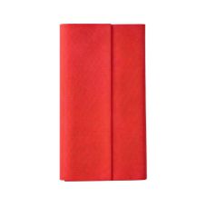 Obrus papierowy Royal Collection czerwony składany 120 x 180 cm 1 sztuka