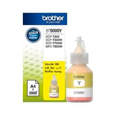 Tusz Oryginalny Brother BT5000Y Żółty 5000 stron
