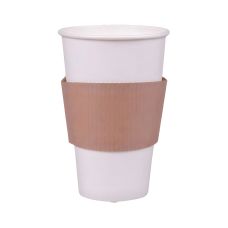 Owijka do kubka papierowego kraft 350-500 ml 50 szt.
