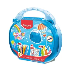 Walizeczka Colorpeps Jumbo Early Age z przyborami do kolorowania