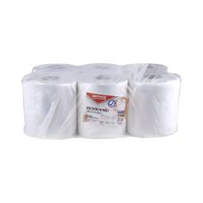 Ręczniki papierowe celulozowe w rolce OFFICE PRODUCTS Maxi dwuwarstwowe białe 120m 6szt