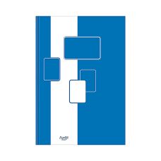 Zeszyt Brulion A4 96 kartek w kratkę 60g twarda oprawa Bantex Budget