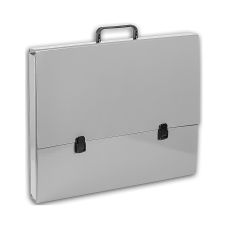 Teczka z rączką A3 5cm srebrna TT7740 PENMATE