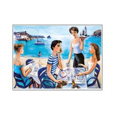 Podkładki papierowe z wzorem Mediterraneo 31 x 43 cm opakowanie 500 sztuk