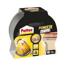 Taśma klejąca naprawcza PATTEX POWER TAPE, 48mm x 25m, srebrna, mocna i elastyczna