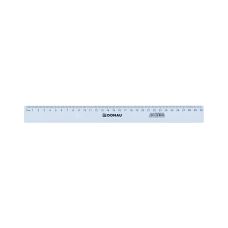 Linijka biurowa DONAU transparentna 30 cm