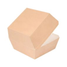 Pudełko termiczne na burgera L+ papierowe 14,4 x 13,6 x 9,2 cm 50 sztuk
